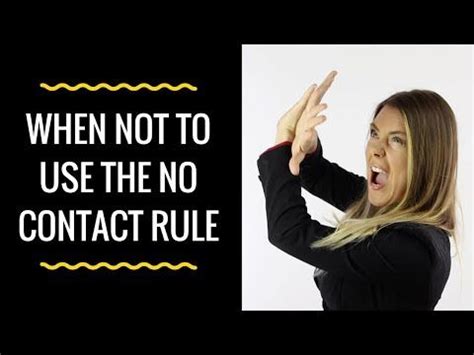 no contact ex girlfriend|is no contact rule effective.